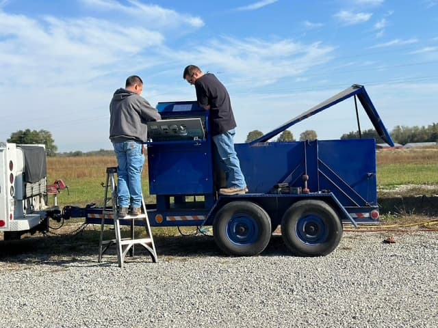 Diesel fuel polishing service equipment